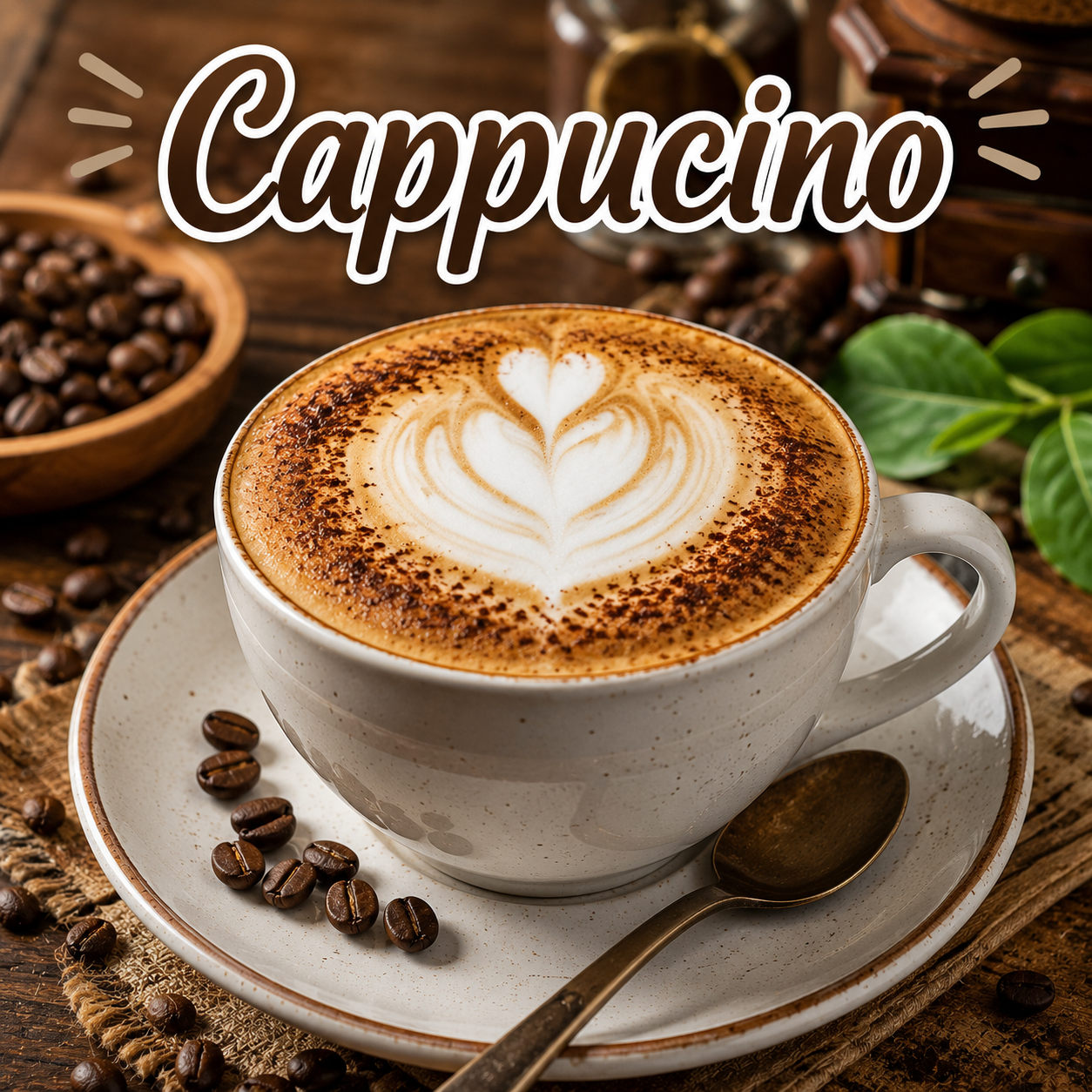Cappucino dari Kedai Kopi Bersahaja
