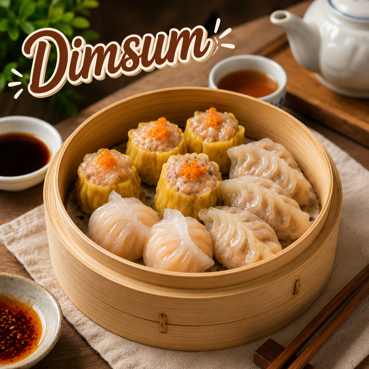 Dimsum dari Kedai Kopi Bersahaja